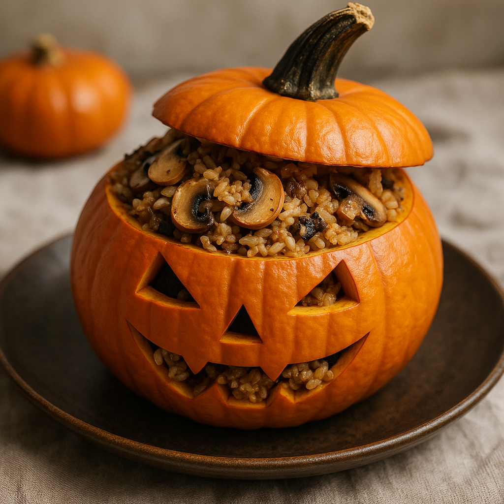 Image de Potiron Farci Spectral d'Halloween